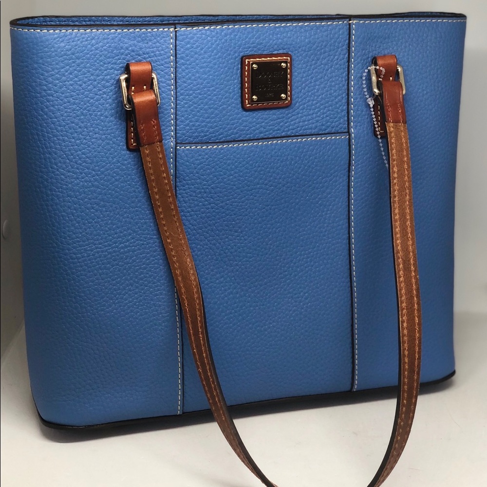 NWT DOONEY & BOURKE SMALL LEXINGTON AZURE HANDBAG
